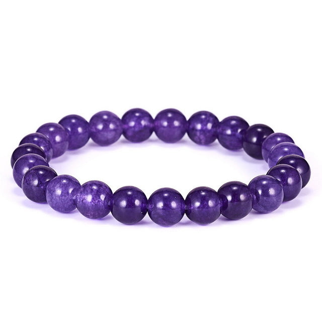 Bracelet œil de tigre et pierre de lave pour le yoga