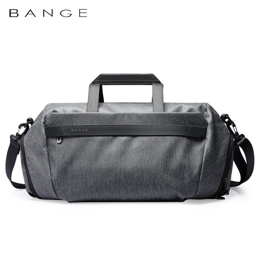 Sports and yoga bag with wet/dry compartment
