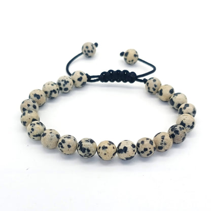 Bracelet œil de tigre 8 mm tressé ajustable