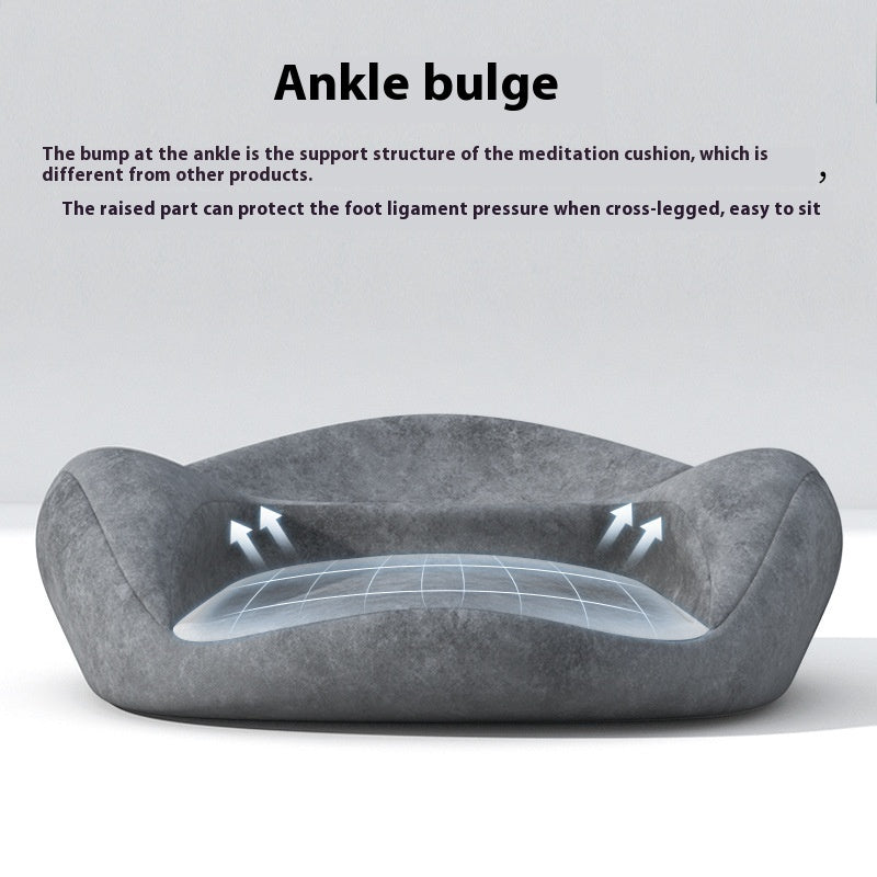 Coussin de méditation pour yoga, coussin de méditation ergonomique