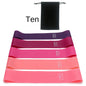 Lot de 5 bandes de résistance TPE pour le fitness et le yoga