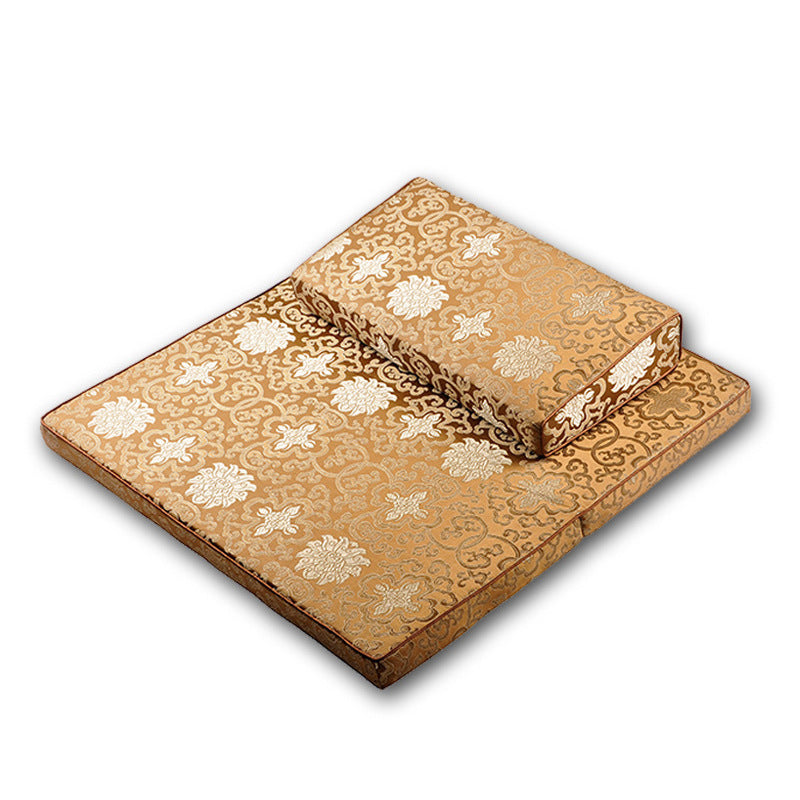 Coussin de méditation en brocart Zabuton pour la pratique zen, le culte du Bouddha et la méditation, tapis zen pour temple