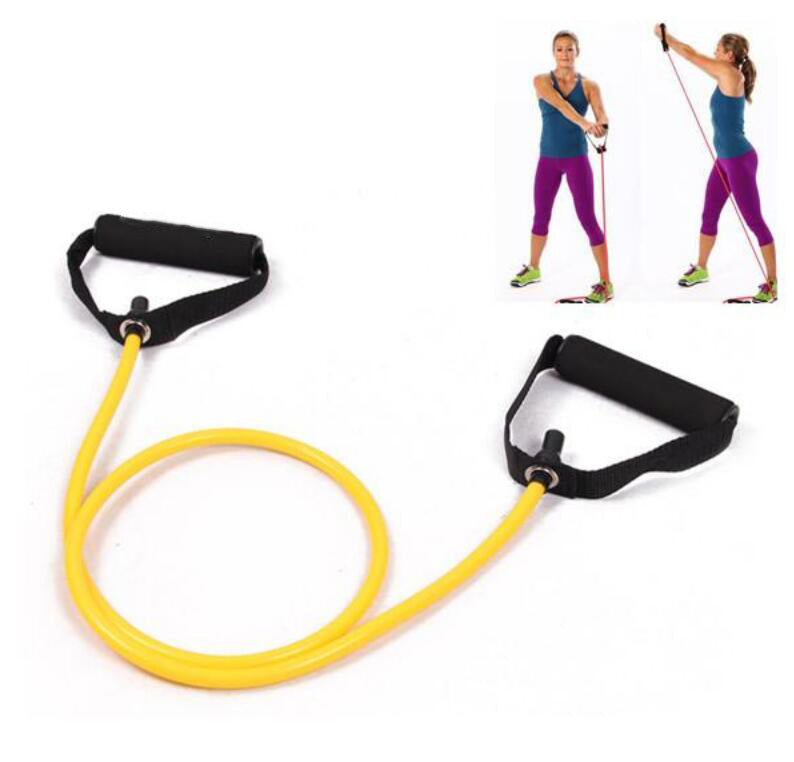 Tube élastique de résistance 120 cm pour yoga et fitness
