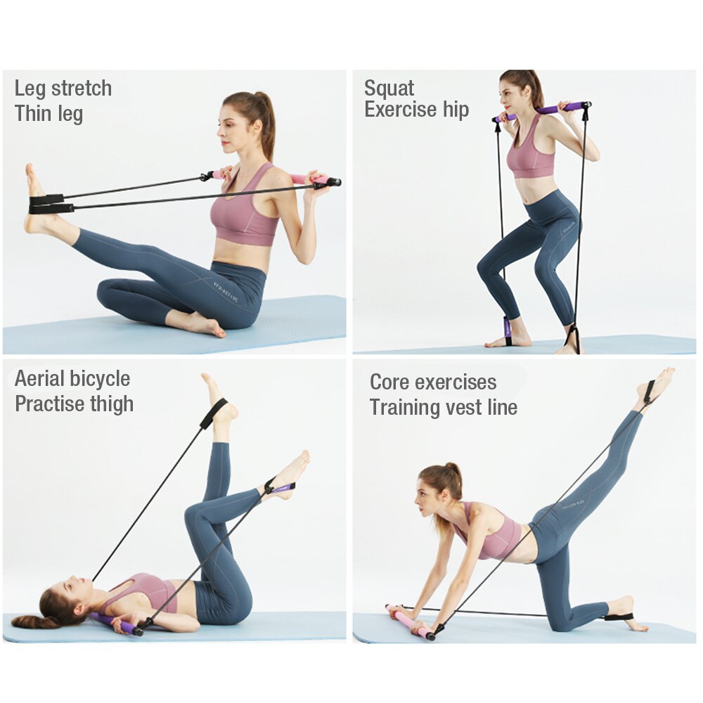 Pilates Bar Kit with Resistance Band
