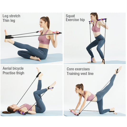 Pilates Bar Kit with Resistance Band
