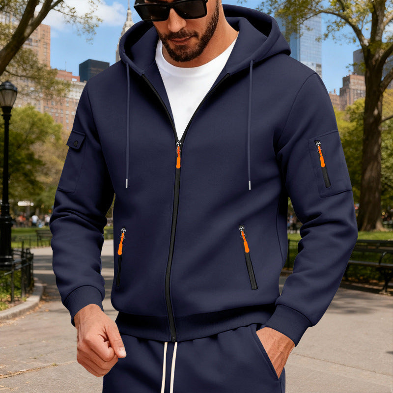 Sweat à capuche ample pour homme