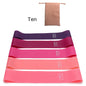Lot de 5 bandes de résistance TPE pour le fitness et le yoga
