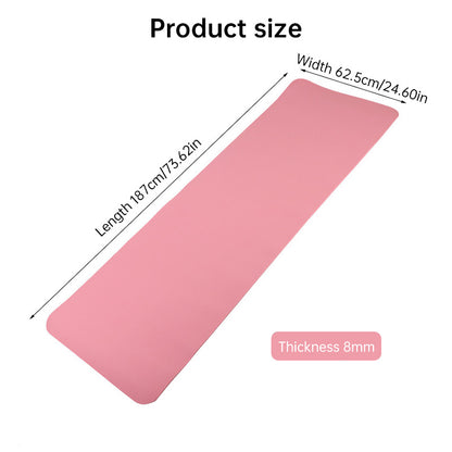 Tapis de yoga NBR extra-long et épais
