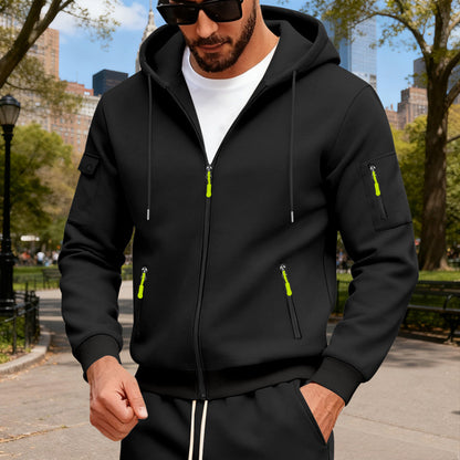 Sweat à capuche ample pour homme