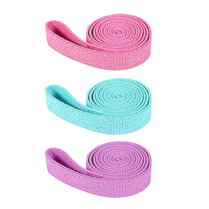 Yoga Cotton Stretch Strap (Set of 3)