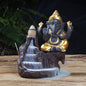 Brûleur d'encens à reflux Ganesha pour la méditation