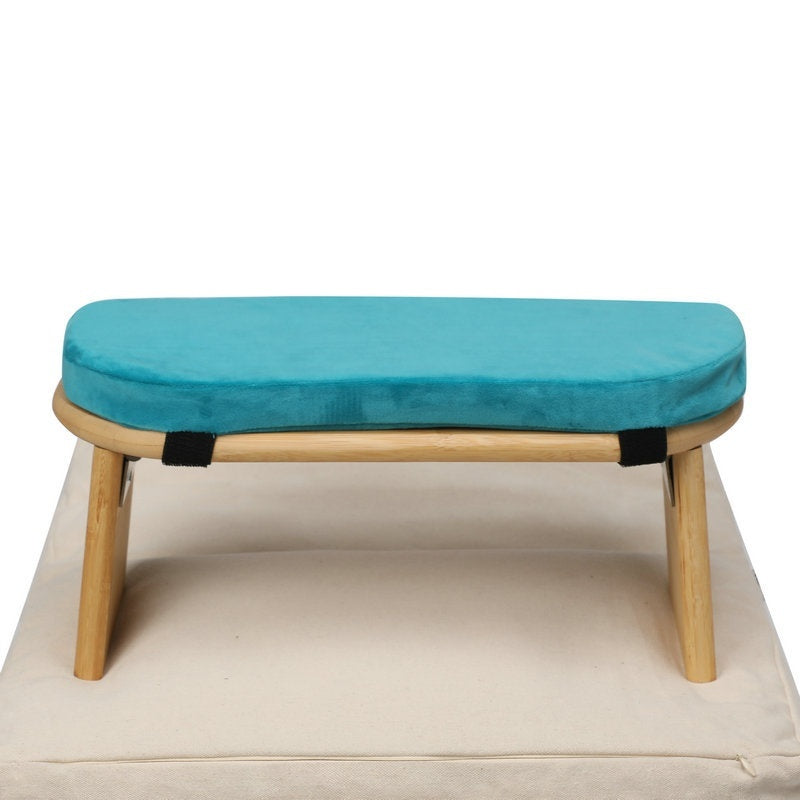 Tabouret de yoga et de méditation confortable en tissu double couche amovible et lavable