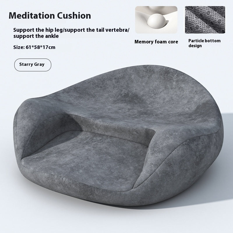 Coussin de méditation pour yoga, coussin de méditation ergonomique