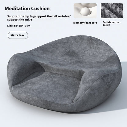 Coussin de méditation pour yoga, coussin de méditation ergonomique