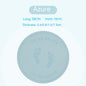 Thick TPE Round Yoga Mat, solid color, ideal for beginners and meditation, with integrated jump rope.