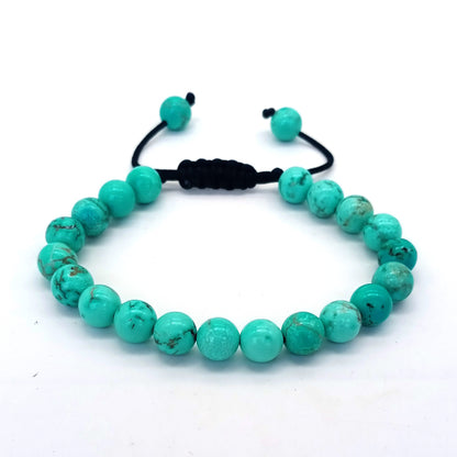 Bracelet œil de tigre 8 mm tressé ajustable