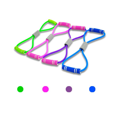 Figure 8 chest expander for yoga and fitness