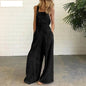 Pantalon ample à poches latérales