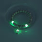 Bracelet lotus turquoise lumineux