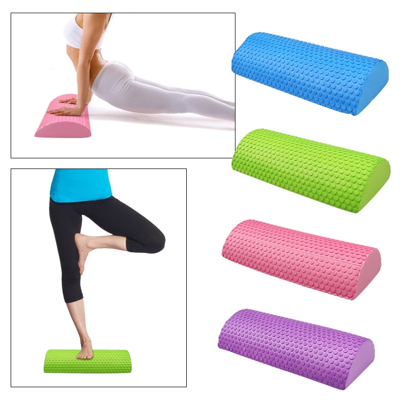 Rouleau demi-cylindre en mousse EVA pour massage