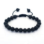Bracelet œil de tigre 8 mm tressé ajustable