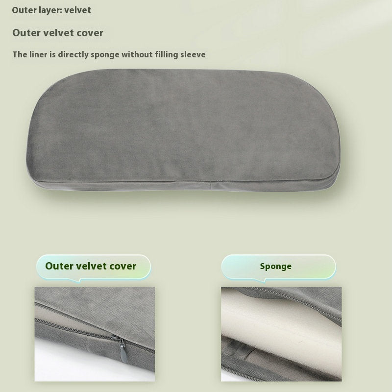 Tabouret de yoga et de méditation confortable en tissu double couche amovible et lavable