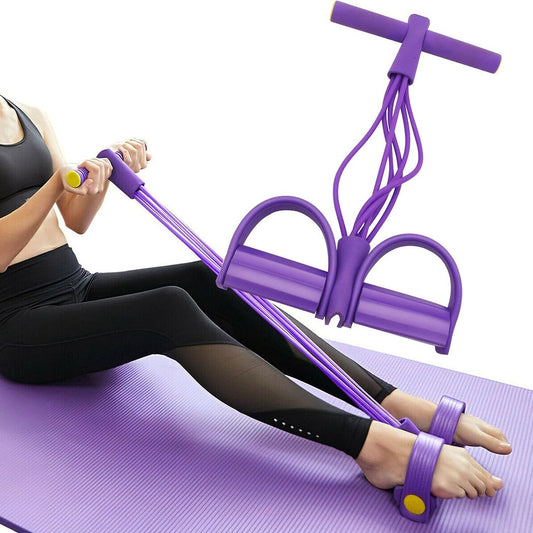 6-Tube Pedal Tension Rope for Abs