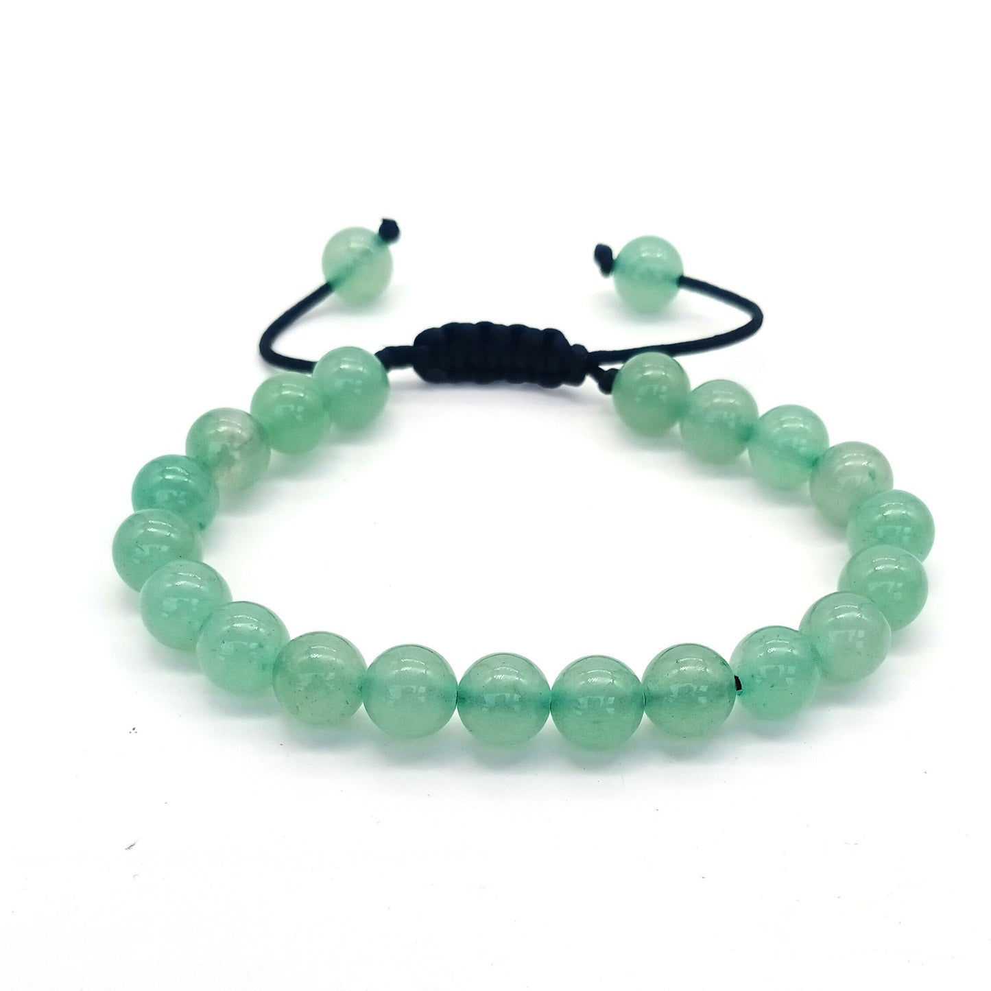 Bracelet œil de tigre 8 mm tressé ajustable