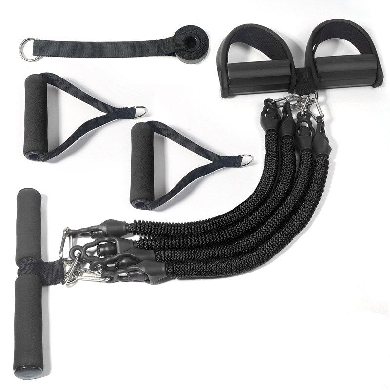 Kit 11 pièces de bandes de résistance à 4 tubes
