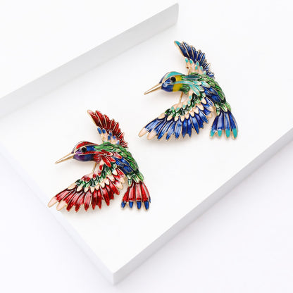 Bird brooch for women