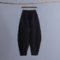 Women's articulated plain Zen meditation trousers