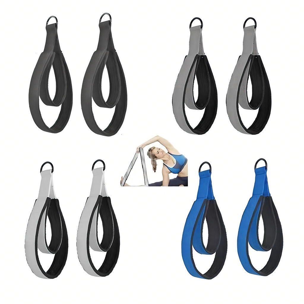 Double-D-ring ankle and wrist strap