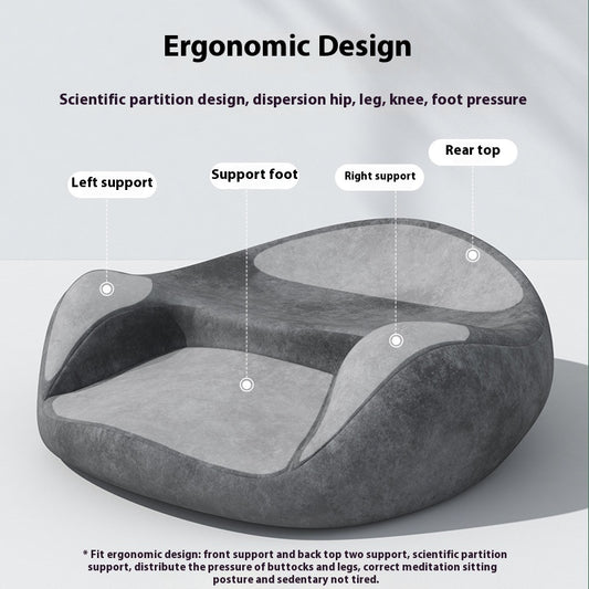 Yoga Meditation Cushion, Ergonomic Meditation Pillow