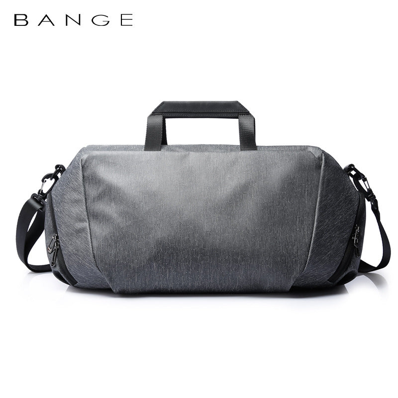 Sports and yoga bag with wet/dry compartment