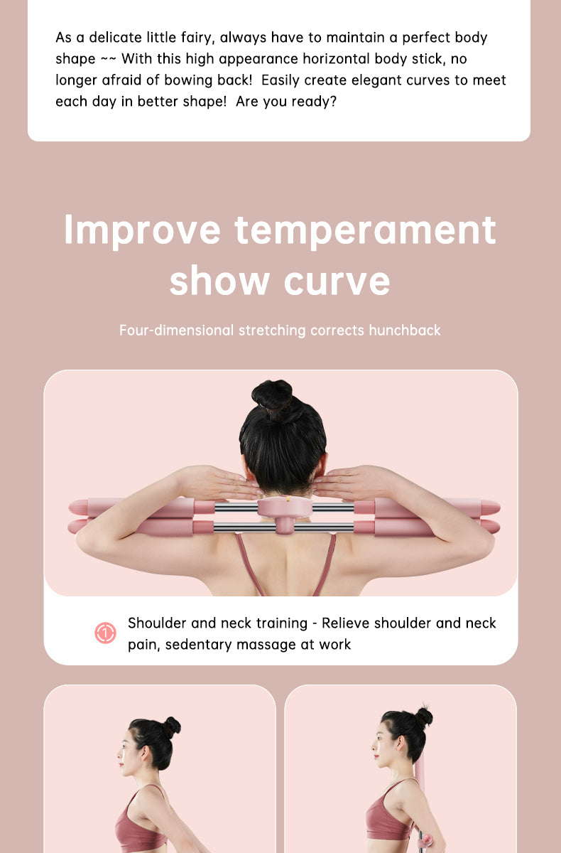 Adjustable Posture Corrector Stick for Back