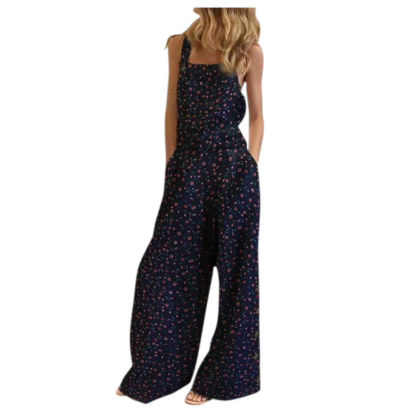 Pantalon ample à poches latérales