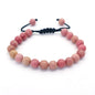 Bracelet œil de tigre 8 mm tressé ajustable