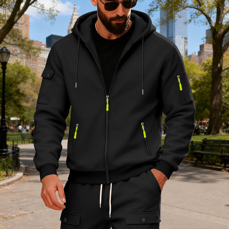 Sweat à capuche ample pour homme