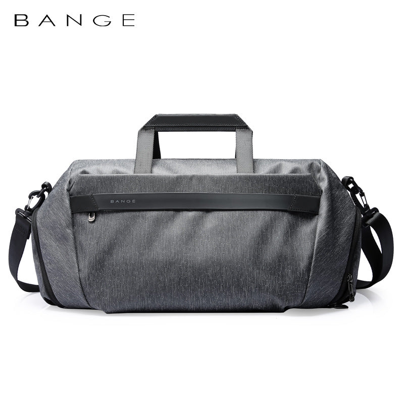 Sports and yoga bag with wet/dry compartment