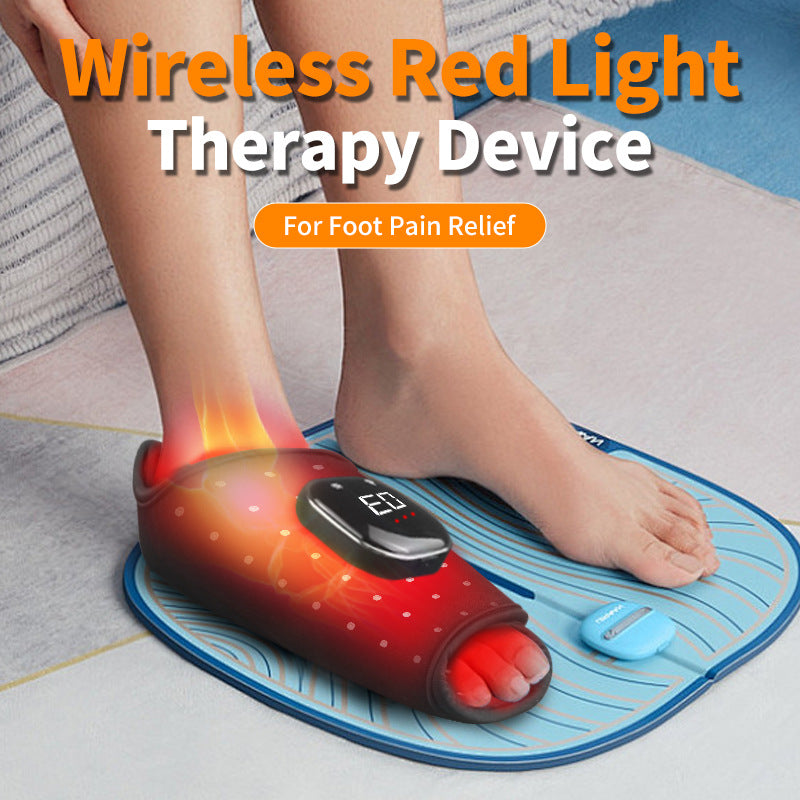 Chaussures de luminothérapie rouge à recharge sans fil