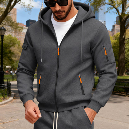 Sweat à capuche ample pour homme