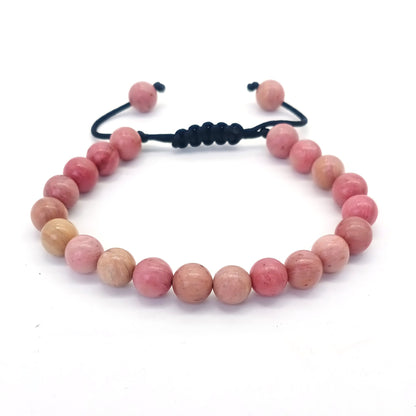 Bracelet œil de tigre 8 mm tressé ajustable