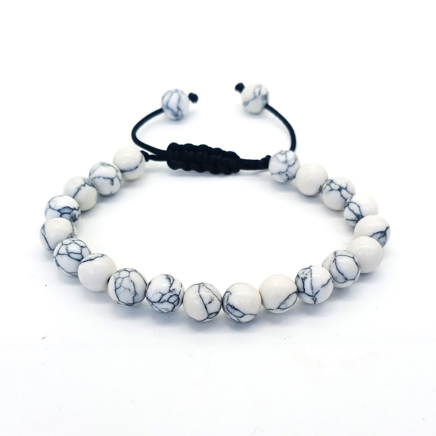 Bracelet œil de tigre 8 mm tressé ajustable