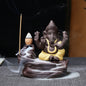 Brûleur d'encens à reflux Ganesha pour la méditation