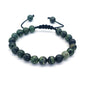 Bracelet œil de tigre 8 mm tressé ajustable