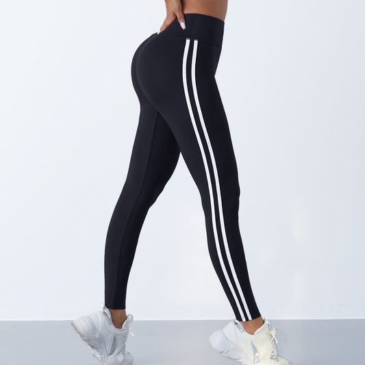 Women's high-waisted shaping yoga leggings