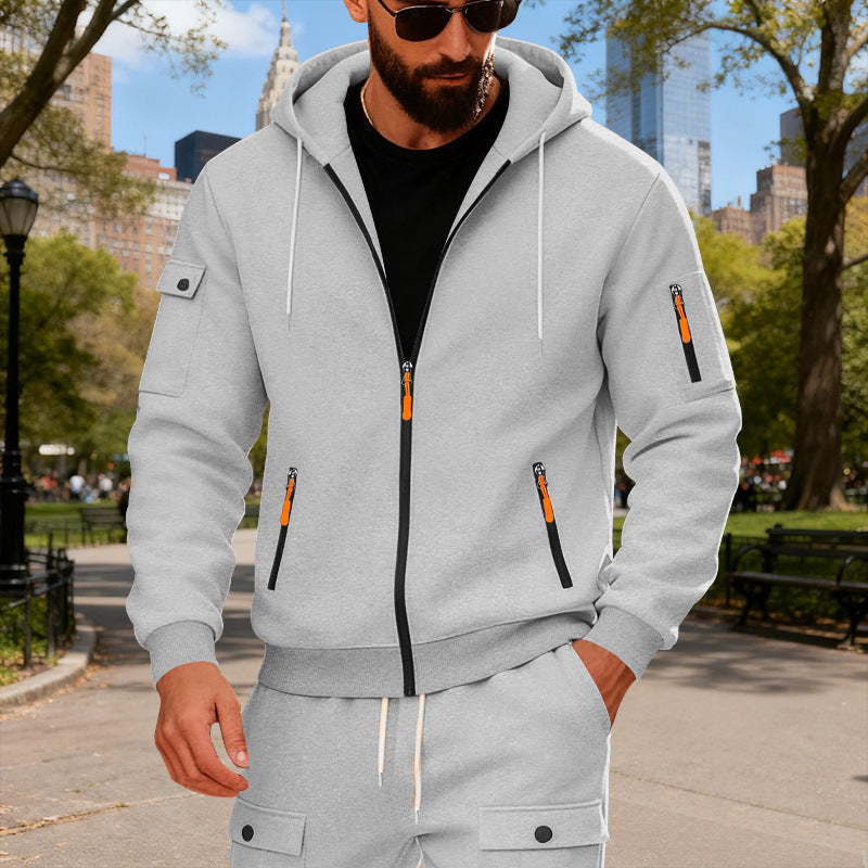 Sweat à capuche ample pour homme