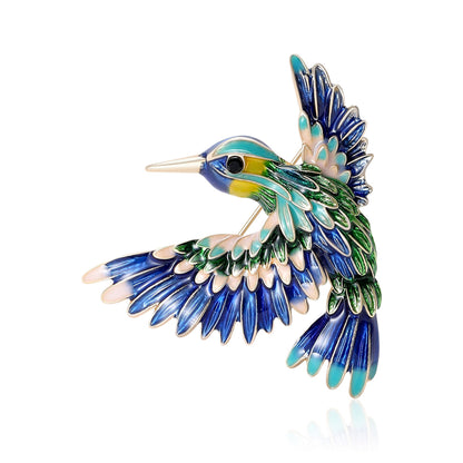 Bird brooch for women