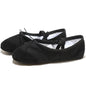 Soft canvas slippers for yoga and dance