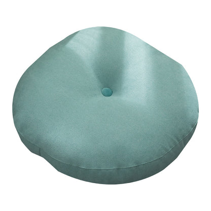 Futon épais pour salon, chambre et méditation, style nordique, avec baie vitrée.